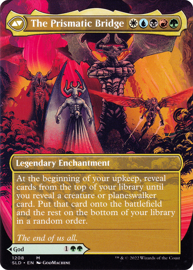 Esika, God of the Tree (Display Commander) - Thick Stock (SLD-1208) - Secret Lair Drop (Borderless)