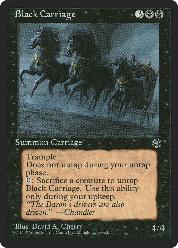 Black Carriage (HML-) - Homelands