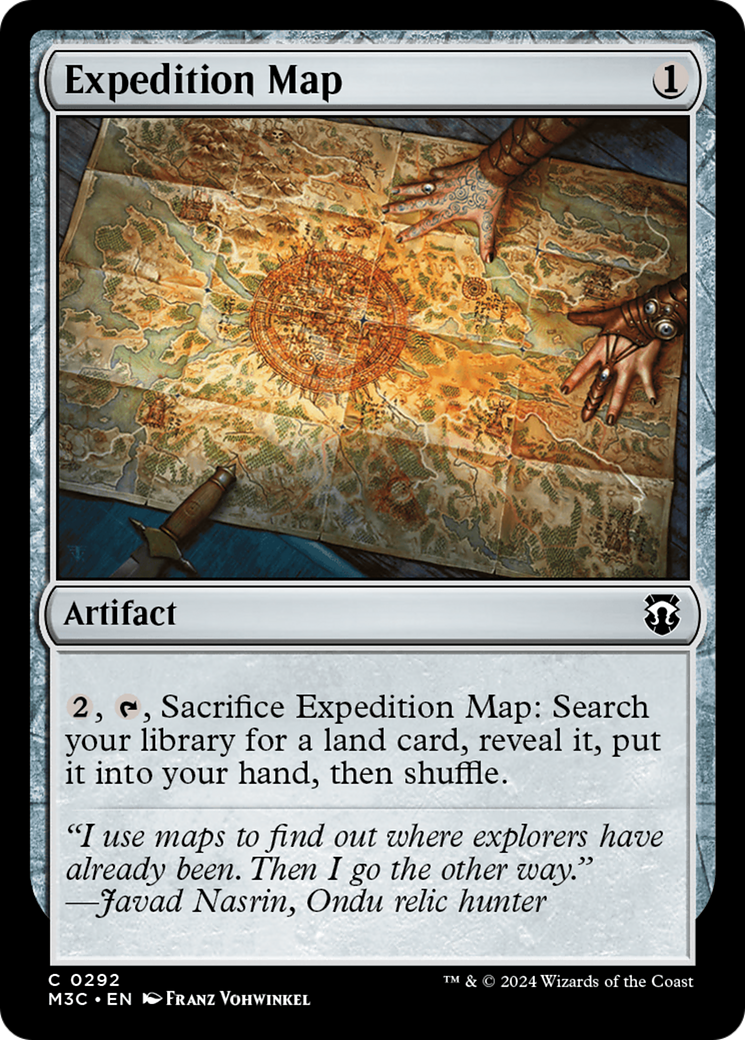 Carte d'expédition (M3C-292) - Modern Horizons 3 Commander Foil 
