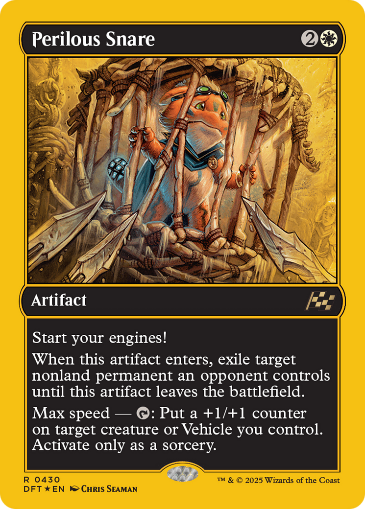Piège périlleux (première place) (DFT-430) - Aetherdrift Foil 