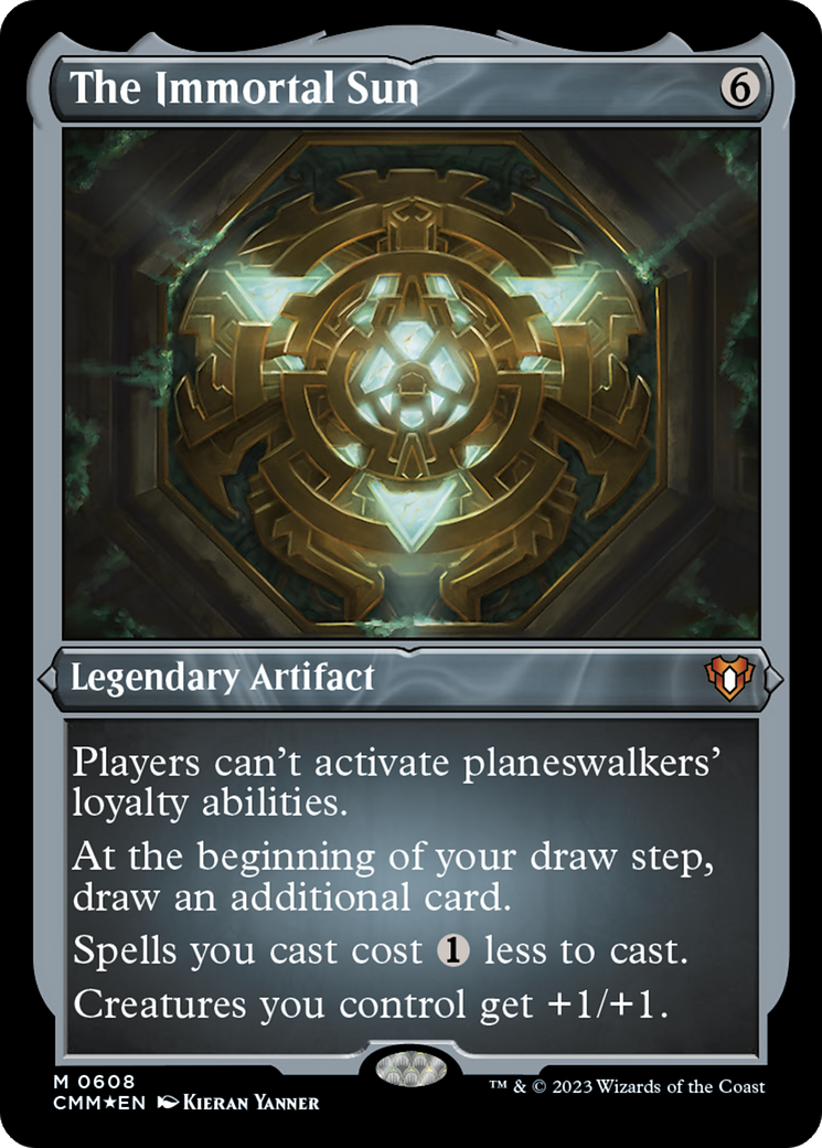 Le Soleil Immortel (CMM-608) - Commander Masters Etched Foil 