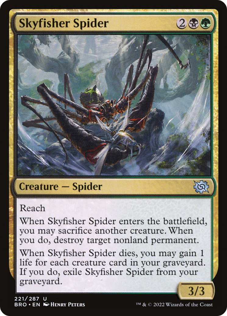 Skyfisher Spider (BRO-221) - La Guerre des Frères