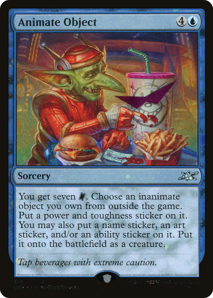 Animer un objet (UNF-319) - Unfinity Foil 