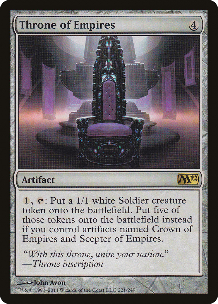 Throne of Empires (M12-221) - Magic 2012