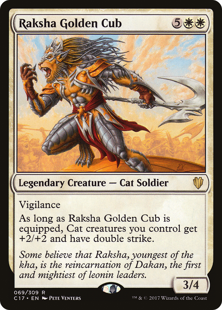 Raksha Golden Cub (C17-069) - Commandant 2017 