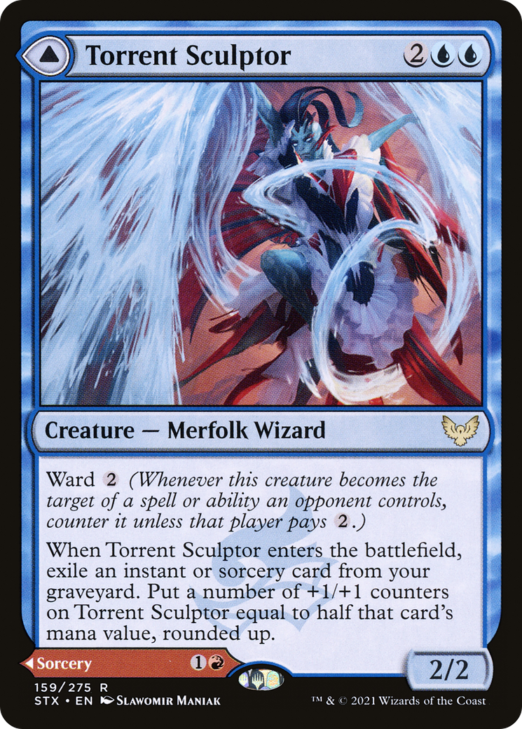 Torrent Sculptor (STX-159) - Strixhaven: School of Mages Foil