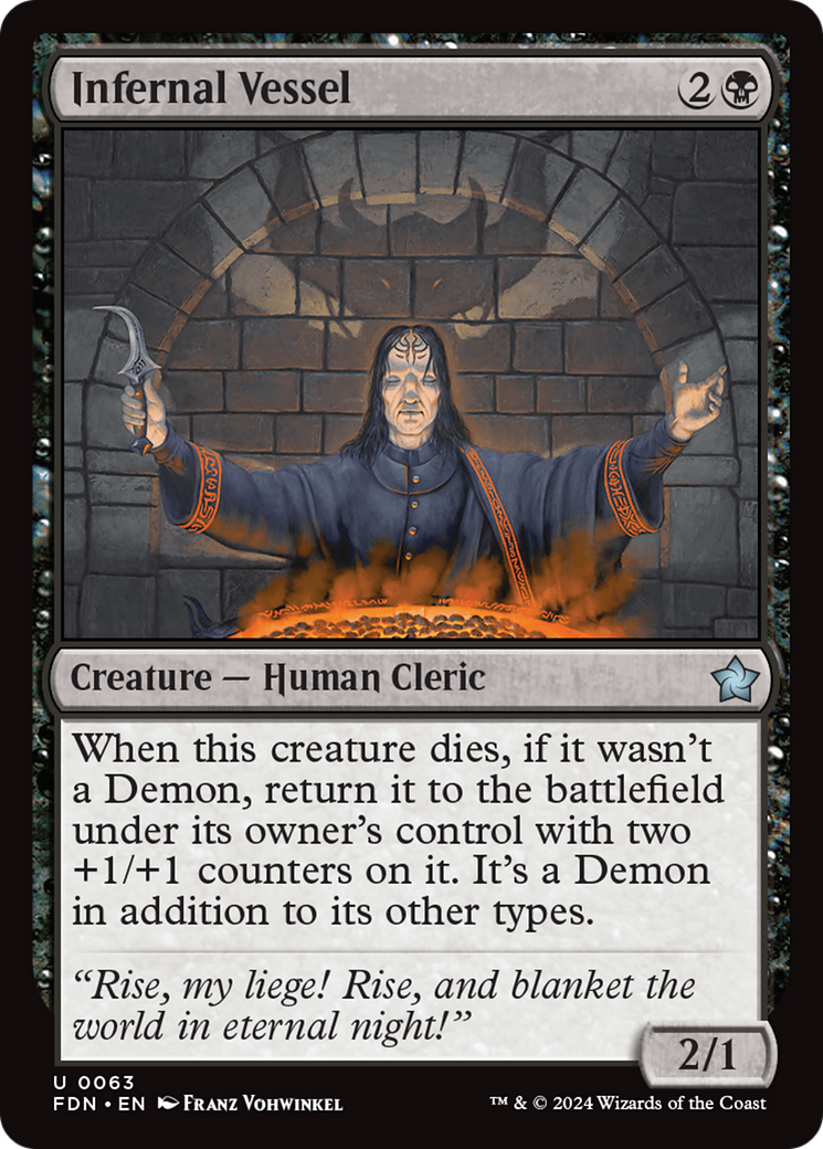 Vaisseau infernal (FDN-063) - Fondations 