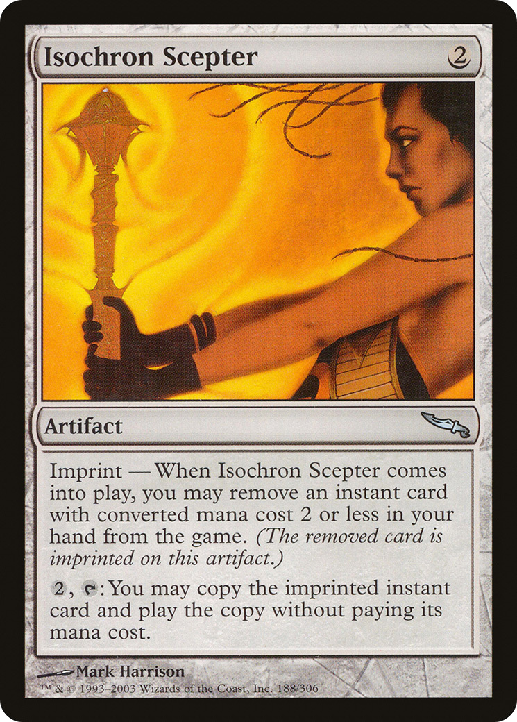 Sceptre isochrone (MRD-188) - Mirrodin 