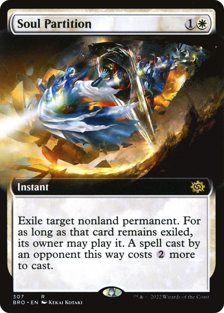 Partition d'âme (BRO-307) - La guerre des frères : (Extended Art) Foil