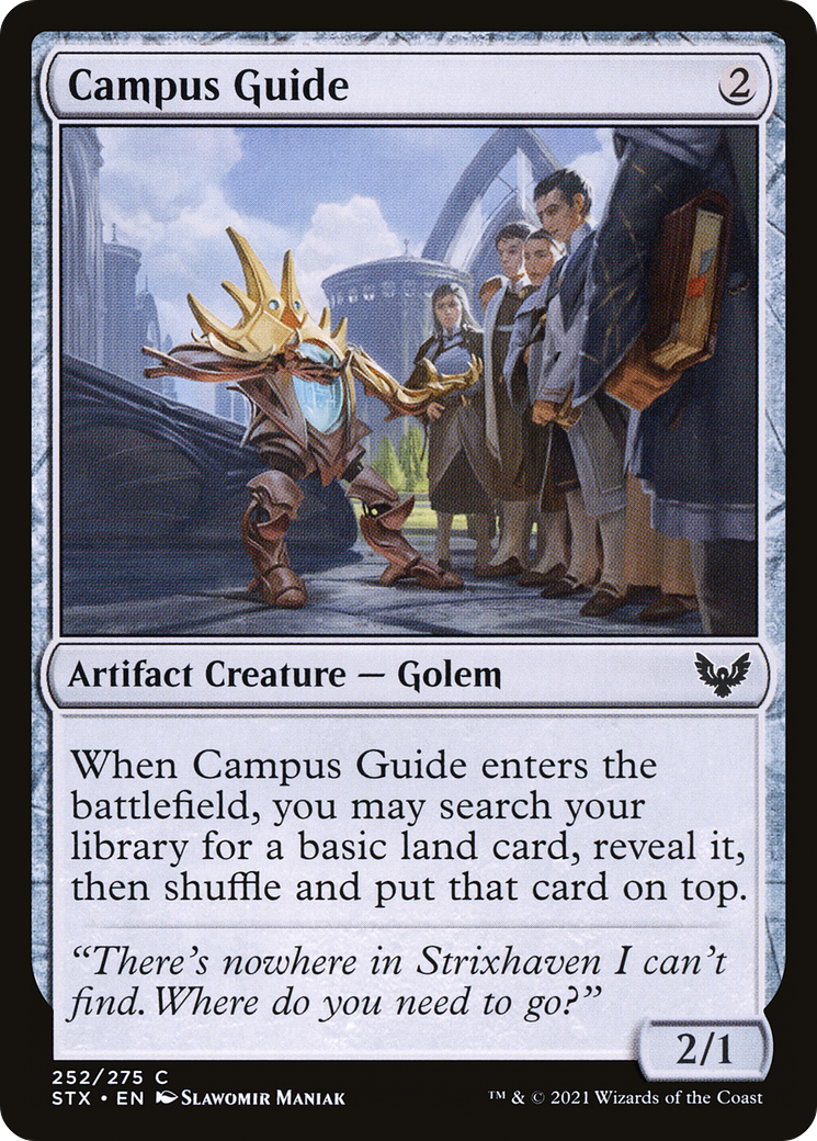 Campus Guide (STX-252) - Strixhaven: School of Mages Foil