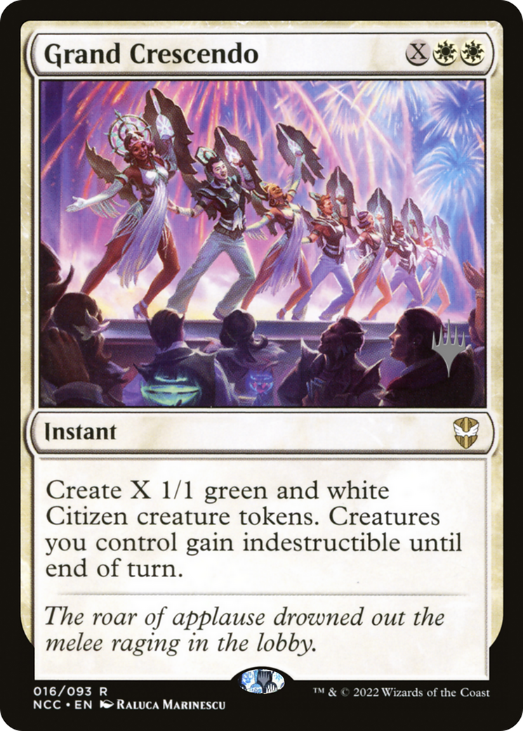 Grand Crescendo (PPSNC-16P) - New Capenna Commander Promos Foil