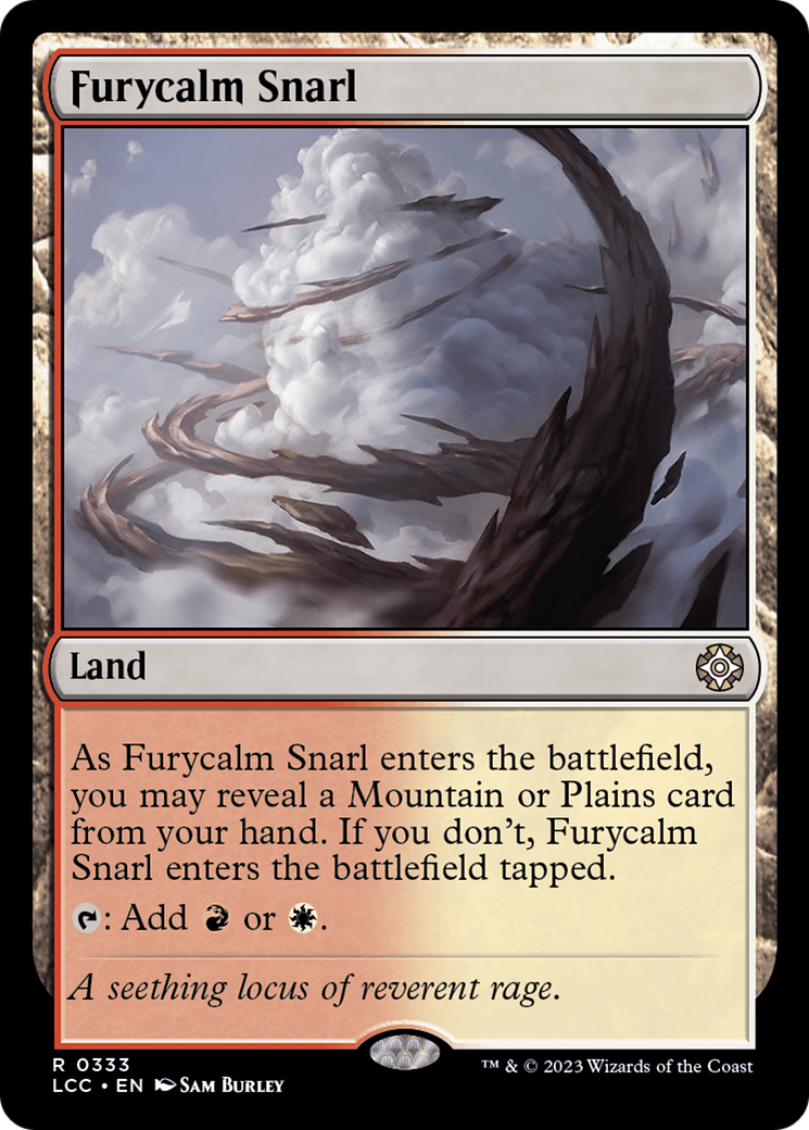 Furycalm Snarl (LCC-333) - Commandant des Cavernes Perdues d'Ixalan