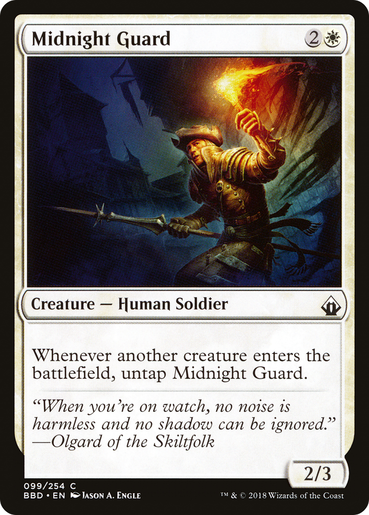 Garde de minuit (BBD-099) - Battlebond Foil 