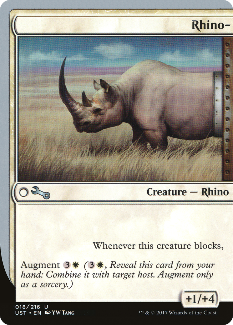Rhino- (UST-018) - Instable 