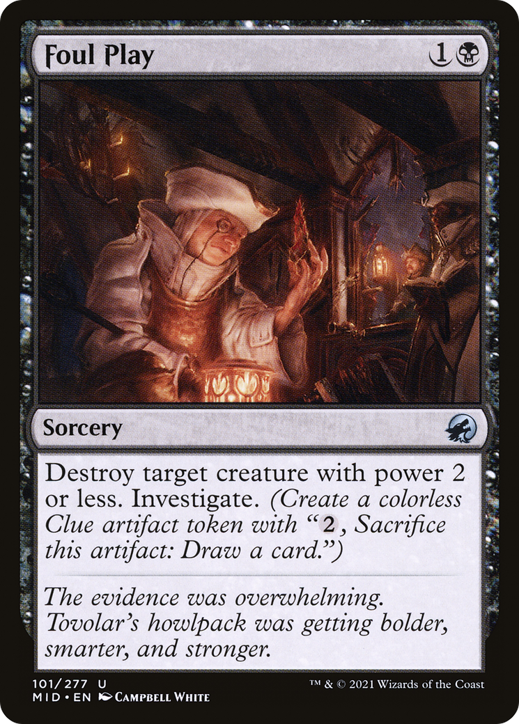 Jeu déloyal (MID-101) - Innistrad : Chasse de minuit (Foil)