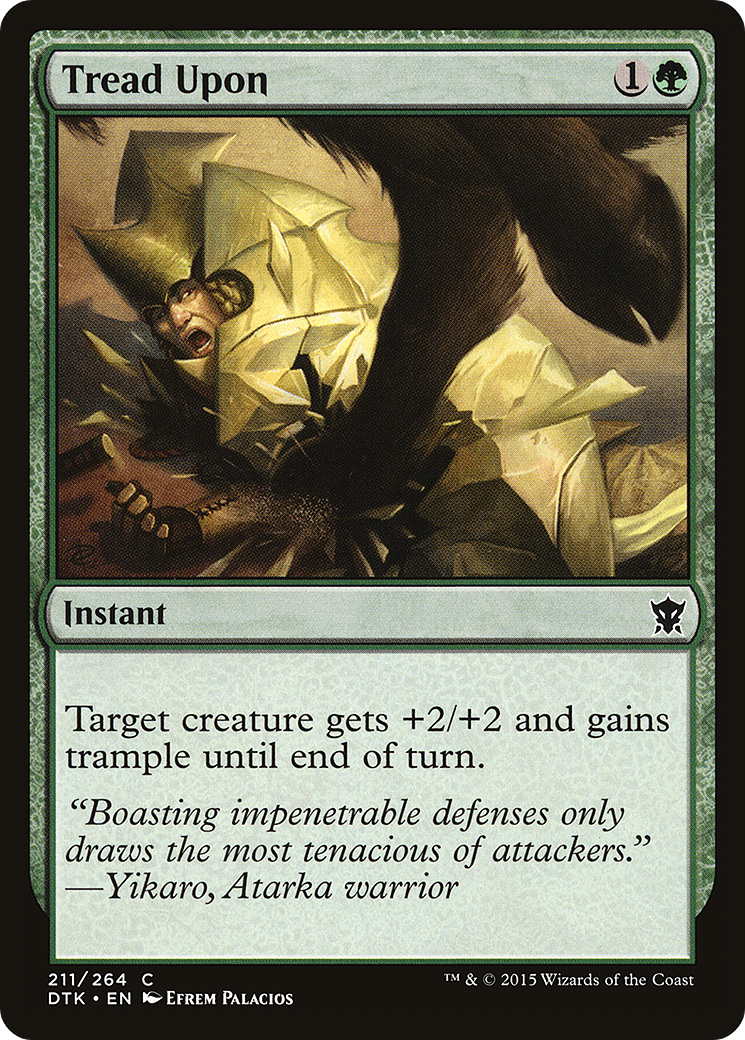 Marcher sur (DTK-211) - Les Dragons de Tarkir Foil 