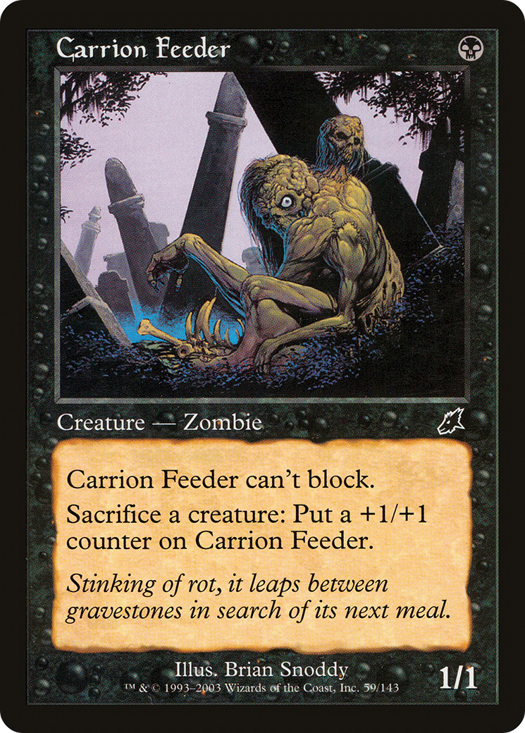 Carrion Feeder (SCG-059) - Scourge Foil