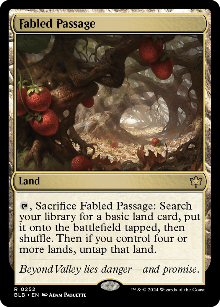 Passage légendaire (BLB-252) - Bloomburrow Foil