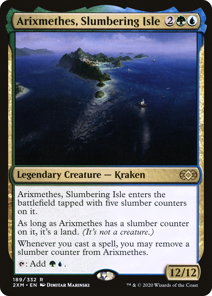 Arixméthès, l'Île endormie (2XM-189) - Double Masters Foil