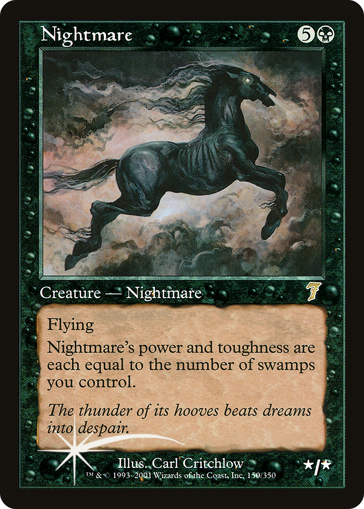 Nightmare (7ED-150★) - Seventh Edition Foil