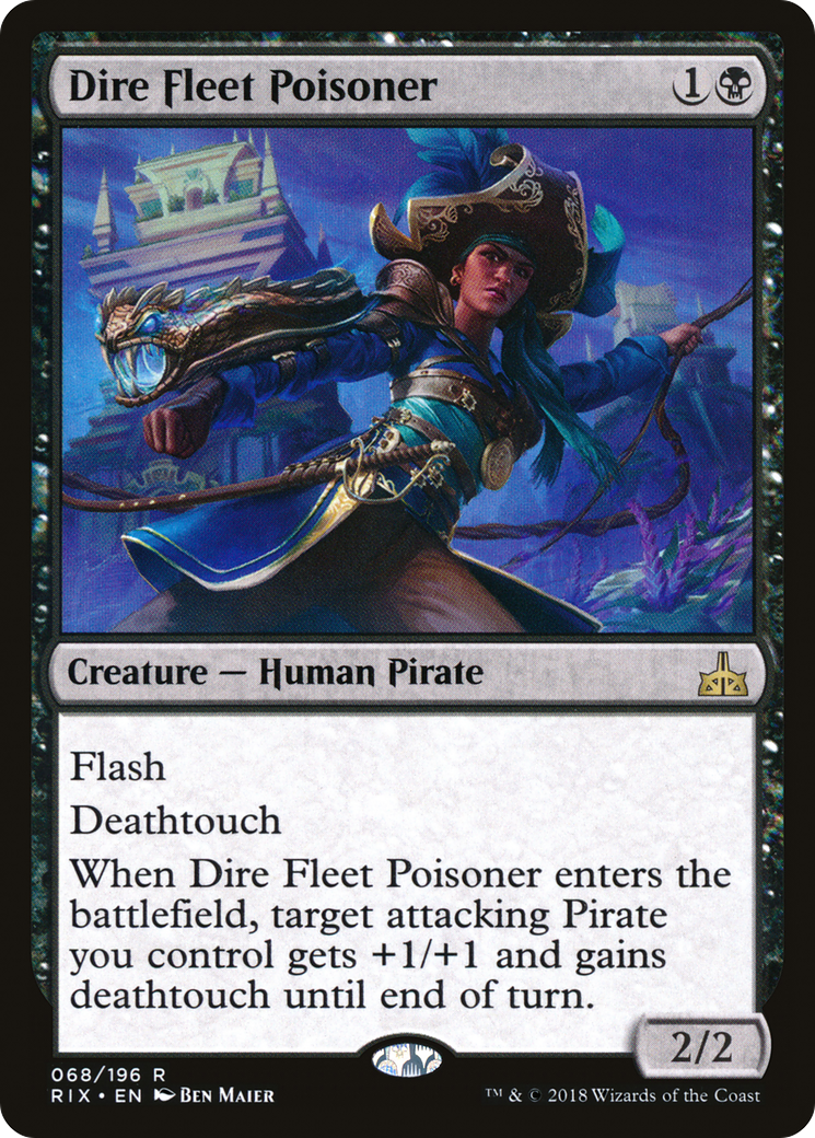 Dire Fleet Poisoner (RIX-068) - Rivals of Ixalan