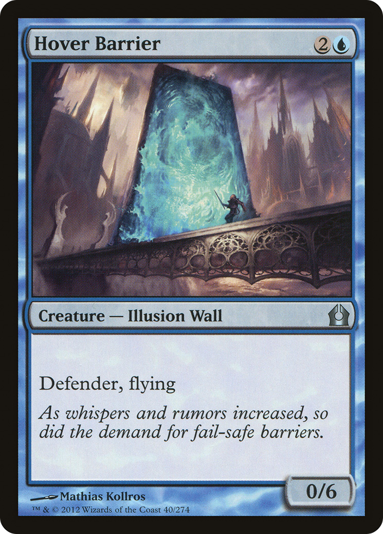 Hover Barrier (RTR-040) - Return to Ravnica