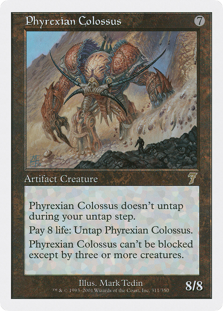 Phyrexian Colossus (7ED-311) - Seventh Edition