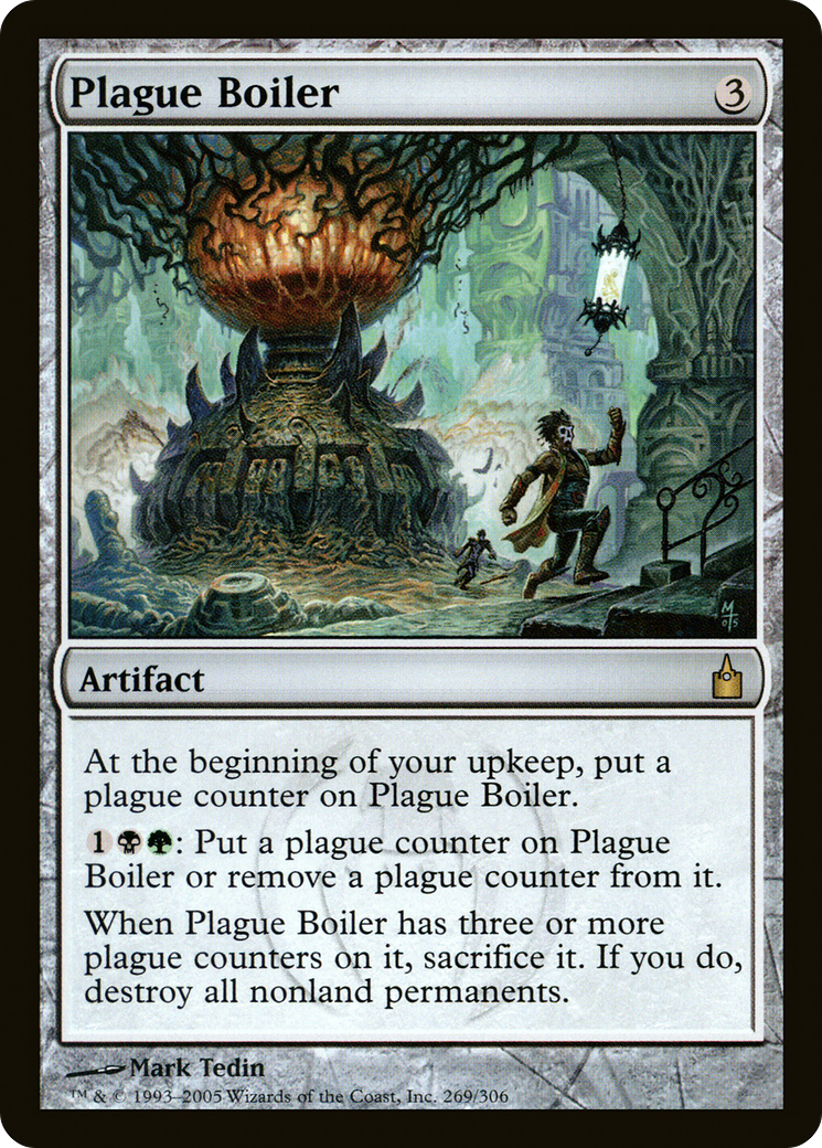 Plague Boiler (RAV-269) - Ravnica: City of Guilds