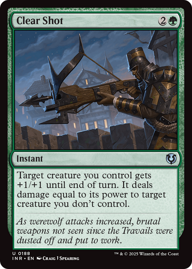 Clear Shot (INR-188) - Innistrad Remasterisé 