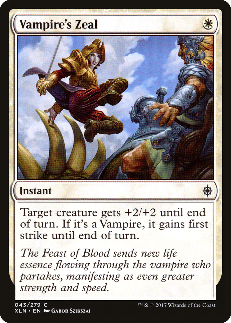 Zèle du vampire (XLN-043) - Ixalan Foil 