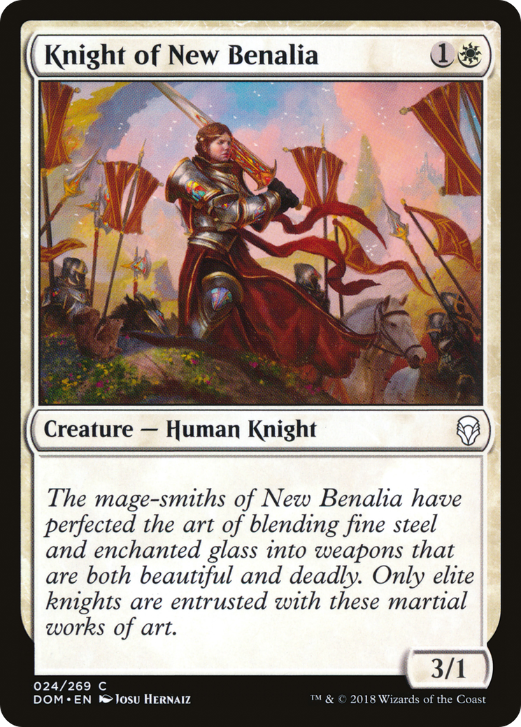 Chevalier de la Nouvelle-Benalia (DOM-024) - Dominaria 