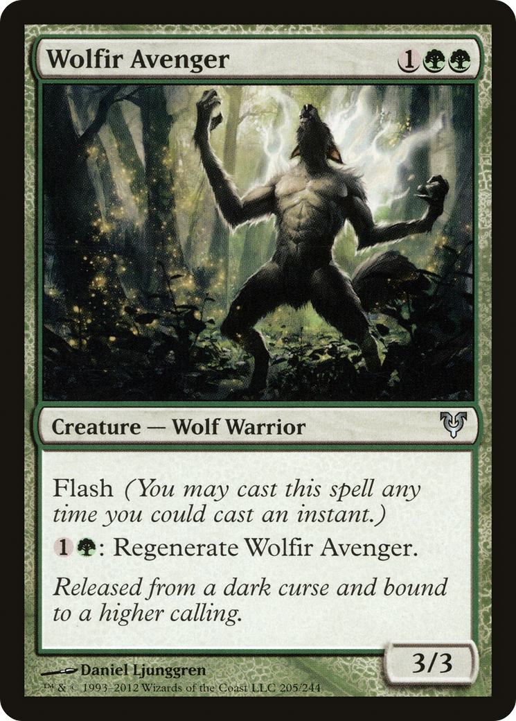 Wolfir Avenger (AVR-205) - Avacyn restauré 