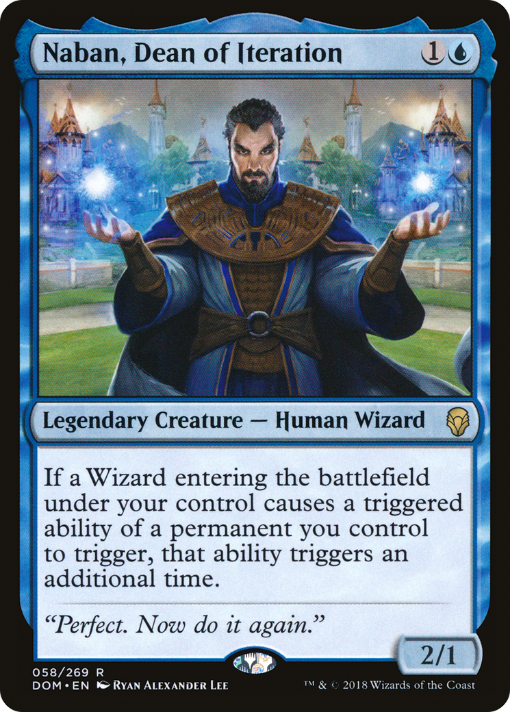 Naban, doyen de l'itération (DOM-058) - Dominaria Foil