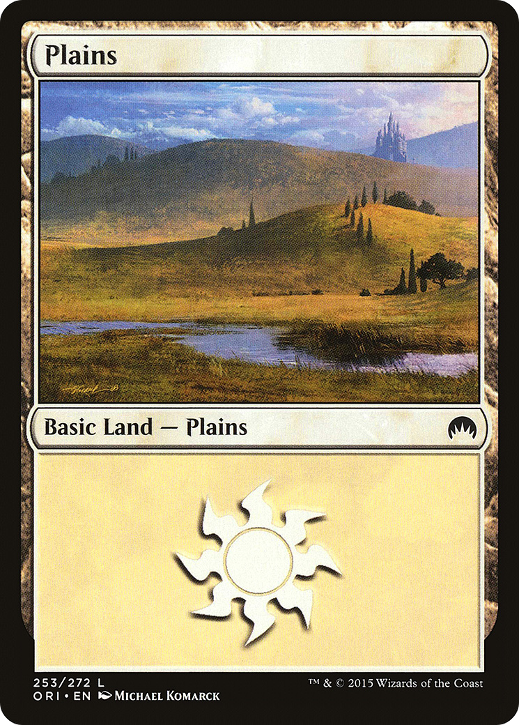 Plains (253) (ORI-253) - Magic Origins