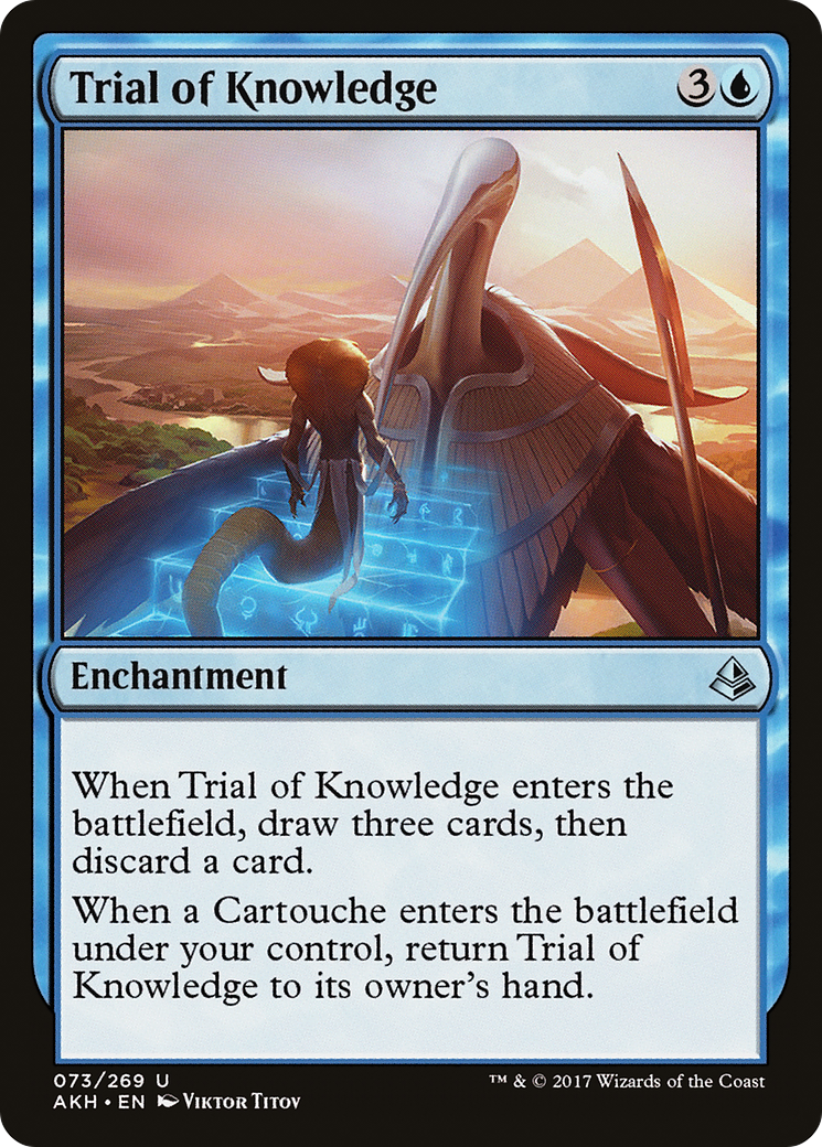 Épreuve de la connaissance (AKH-073) - Amonkhet Foil