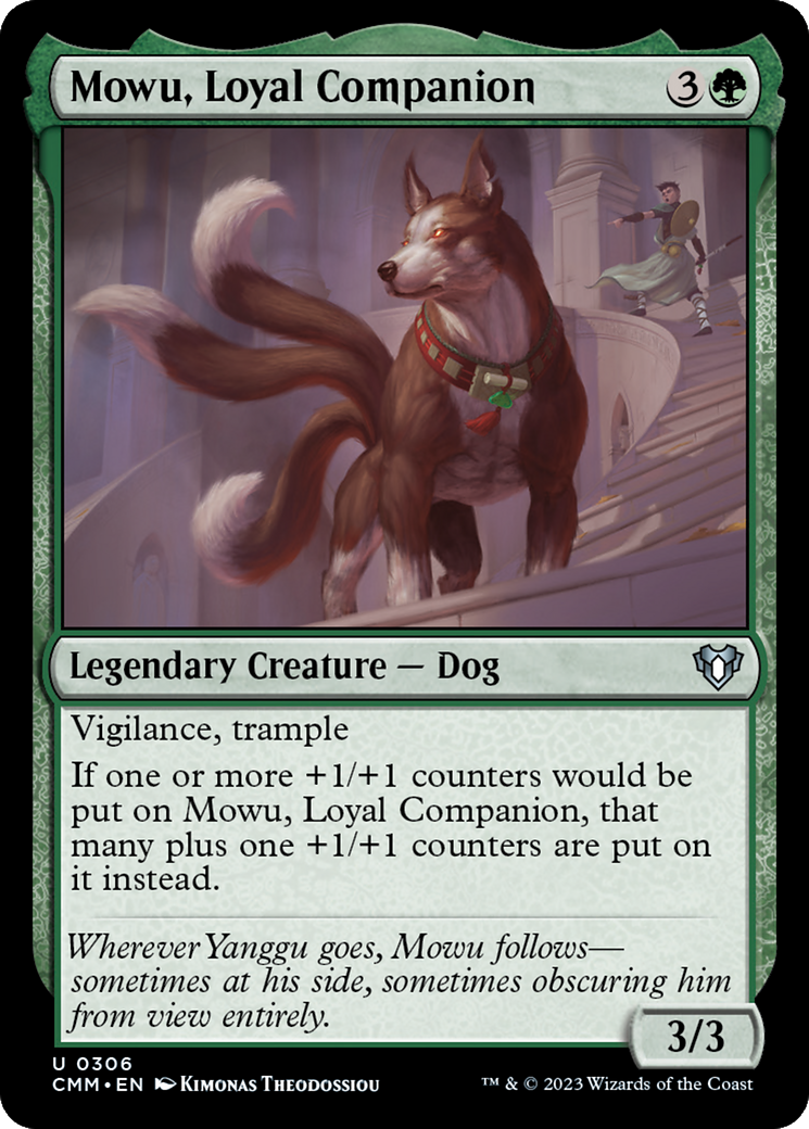 Mowu, fidèle compagnon (CMM-306) - Commandant Masters 