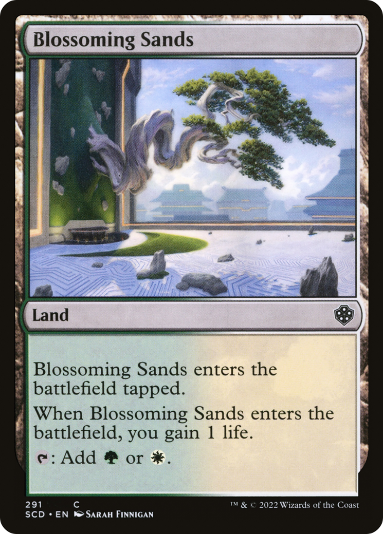 Blossoming Sands (SCD-291) - Starter Commander Decks