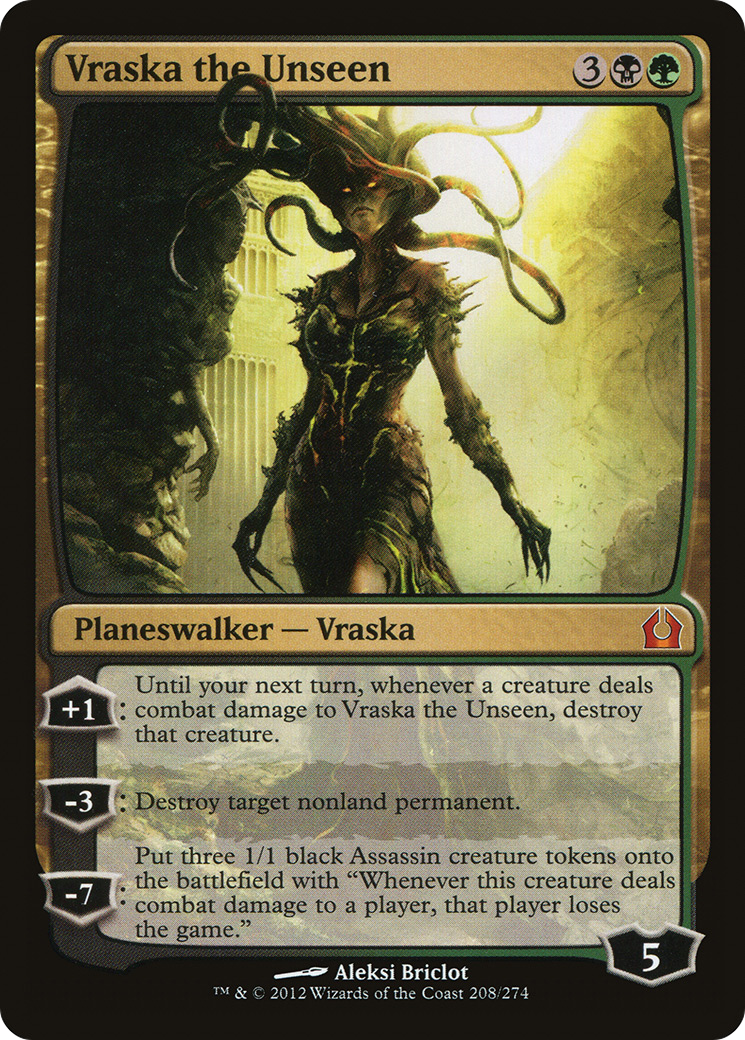 Vraska l'Invisible (RTR-208) - Retour à Ravnica