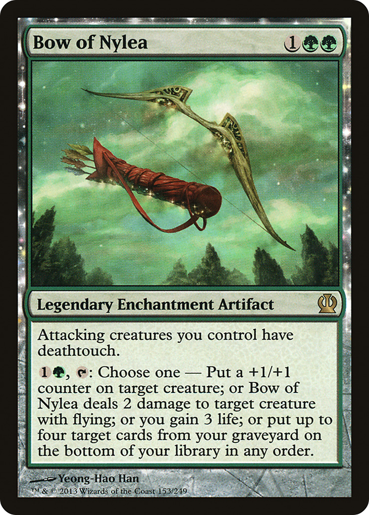 Arc de Nylea (THS-153) - Theros : (enchantement) 
