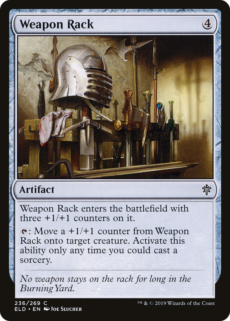 Weapon Rack (ELD-236) - Throne of Eldraine
