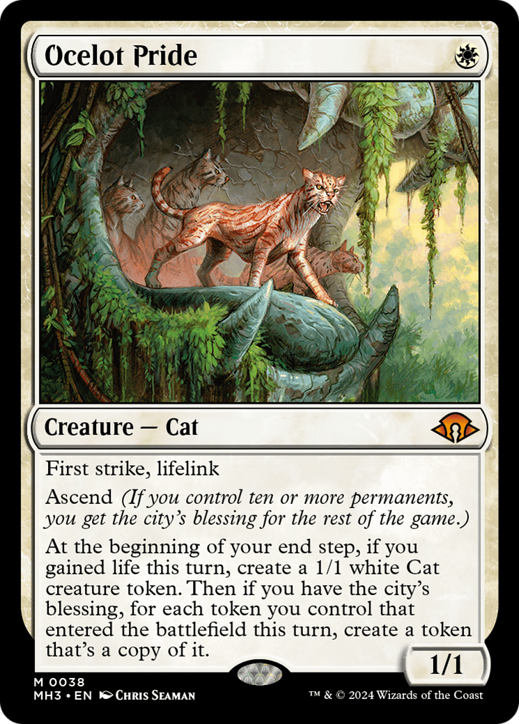 Ocelot Pride (MH3-038) - Modern Horizons 3 Foil