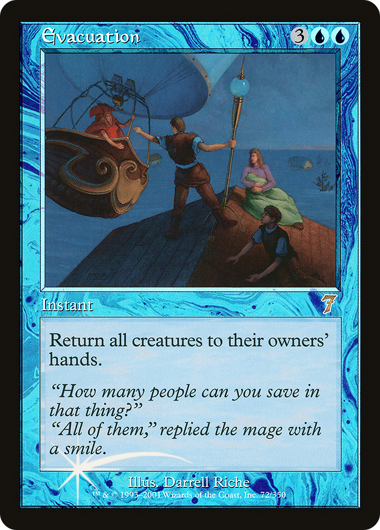 Évacuation (7ED-72★) - Septième édition 