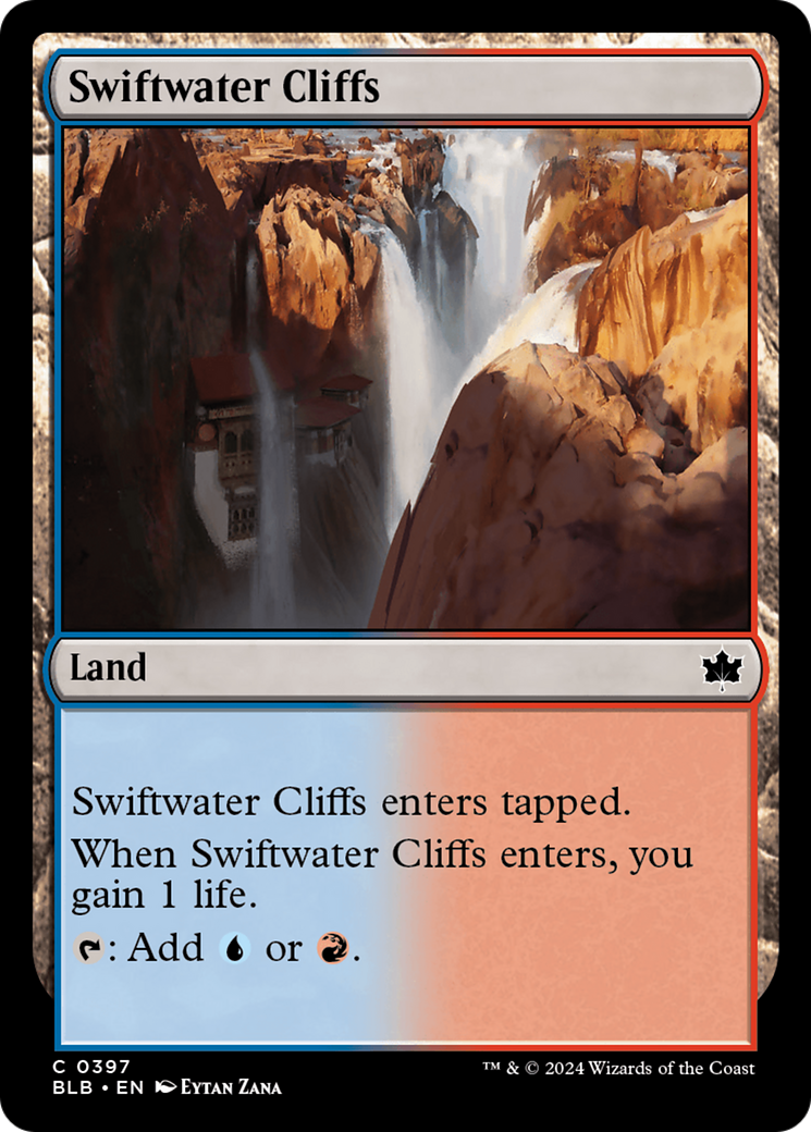 Falaises de Swiftwater (BLB-397) - Bloomburrow 