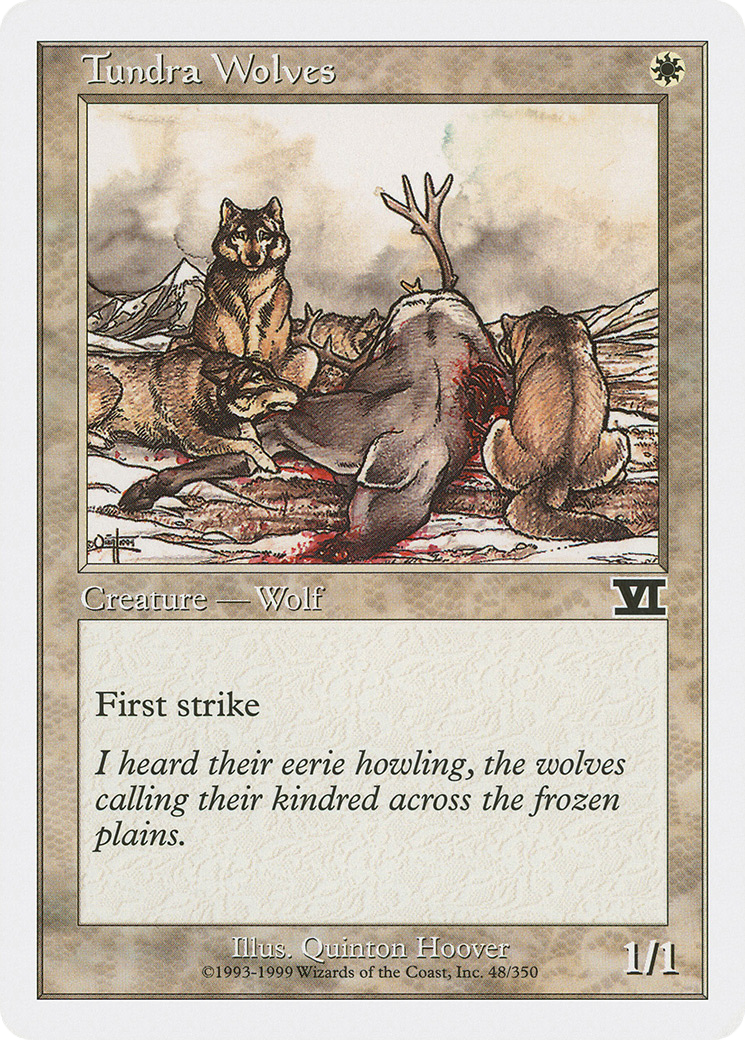 Tundra Wolves (6ED-048) - Classic Sixth Edition