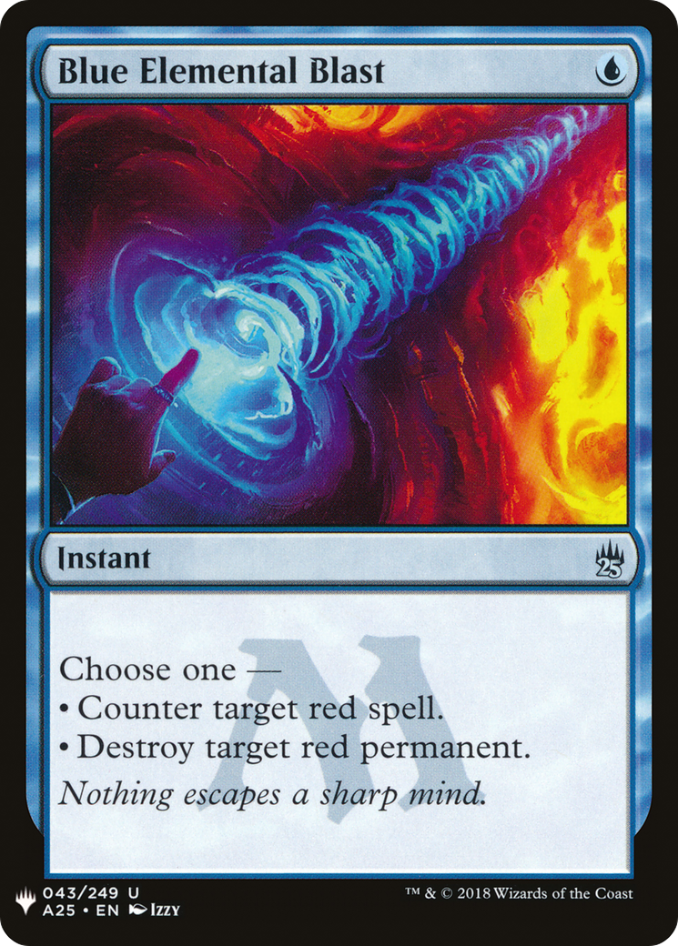 Blue Elemental Blast (LIST-043) - The List
