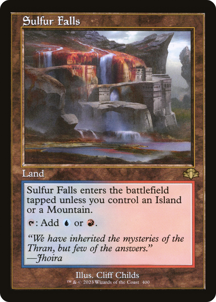 Sulphur Falls (DMR-400) - Dominaria Remastered Foil 