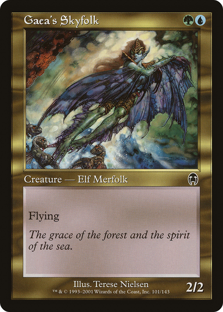 Gaea's Skyfolk (APC-101) - Apocalypse Foil 
