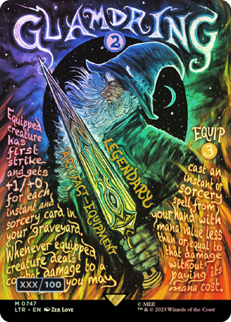 Glamdring (LTR-747) - The Lord of the Rings: Tales of Middle-earth (Borderless) Foil