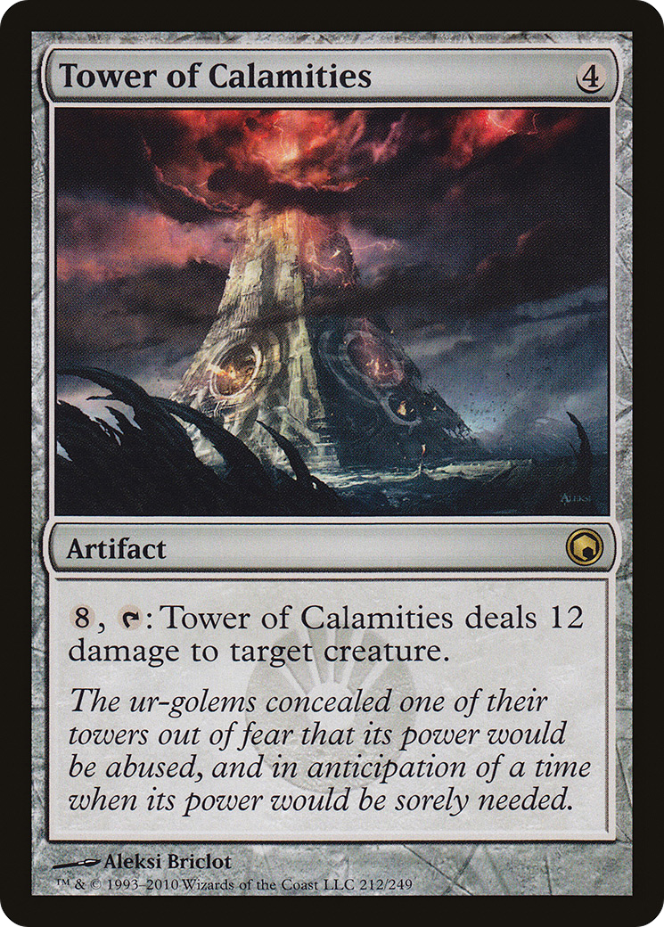 Tower of Calamities (SOM-212) - Scars of Mirrodin Foil