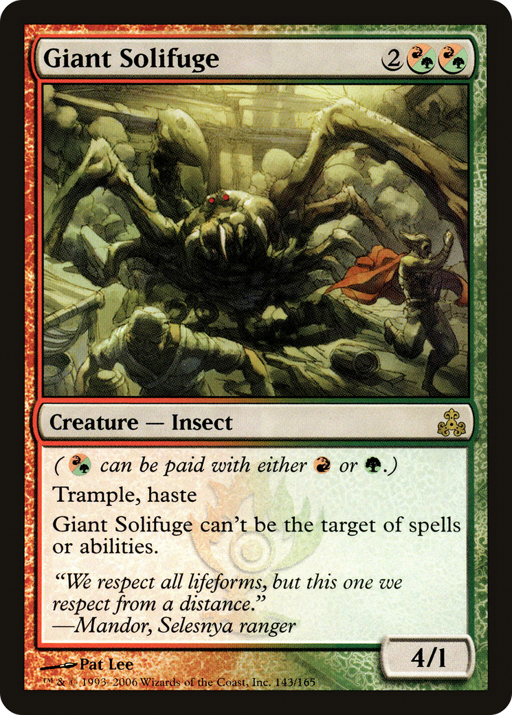 Solifuge géant (GPT-143) - Pacte des Guildes 